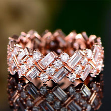 Load image into Gallery viewer, Geometric Crystal Ring
