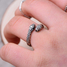 Load image into Gallery viewer, Two-Headed Serpent Ring
