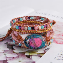 Load image into Gallery viewer, Emperor Jasper Stone Bracelet
