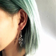 Load image into Gallery viewer, Slithering Snake Earrings
