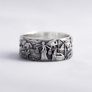 Animal Kingdom Engraved Rings