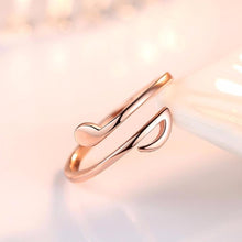 Load image into Gallery viewer, Musical Note Ring
