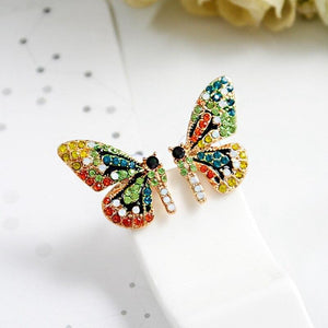 Colorful Butterfly Earrings