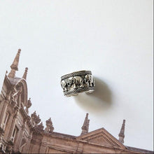 Load image into Gallery viewer, Elephant Sterling Silver Ring
