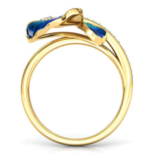 Load image into Gallery viewer, Butterfly Crystal Ring
