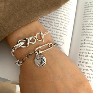 Marlai Silver Chain Bracelets