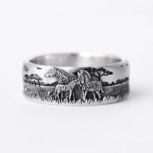 Load image into Gallery viewer, Animal Kingdom Engraved Rings
