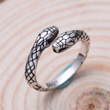 Load image into Gallery viewer, Two-Headed Serpent Ring
