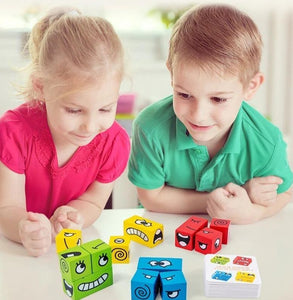 Puzzle Building Cubes