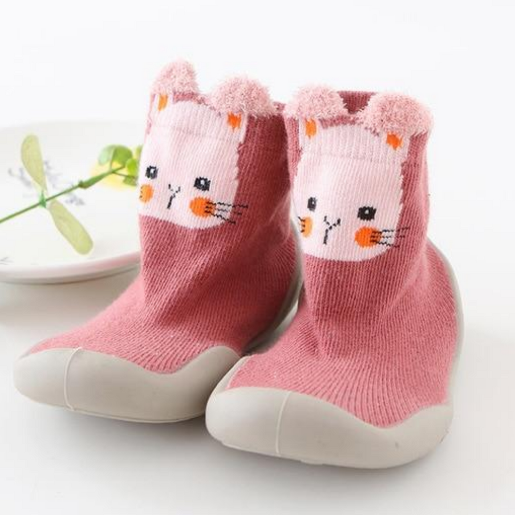 Stretch-Knit Slippies