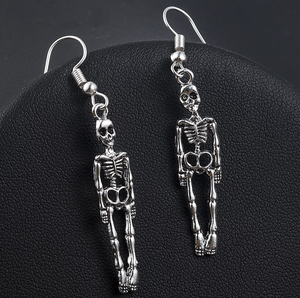 Skeleton Drop Earrings