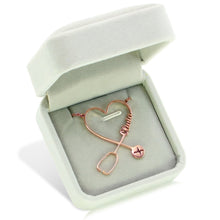 Load image into Gallery viewer, Personalized Stethoscope Necklace
