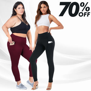 Align High Waist Stretch Tummy Booty Slimming Butt Lift Leggings with Pockets