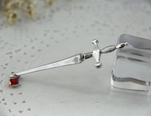 Load image into Gallery viewer, Blood Sworn Dagger Stud Earrings
