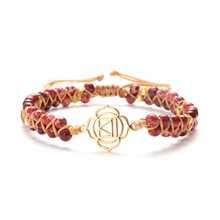 Load image into Gallery viewer, Regalite Stone Chakra Healing Bracelet
