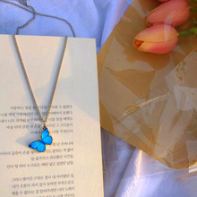 Load image into Gallery viewer, Butterfly Pendant Necklace

