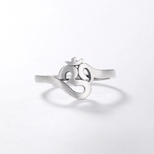 Load image into Gallery viewer, Balmora Sterling Silver OM Ring
