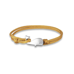 Whale Tail Pendant Bracelet