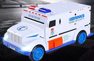 【5pcs】Police car piggy bank