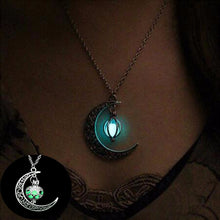 Load image into Gallery viewer, 2021 Glowing Jewelry Bead Moon Necklace
