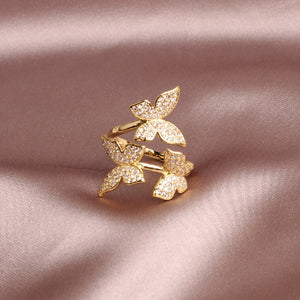 New design butterfly ring