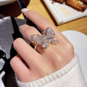 New design butterfly ring