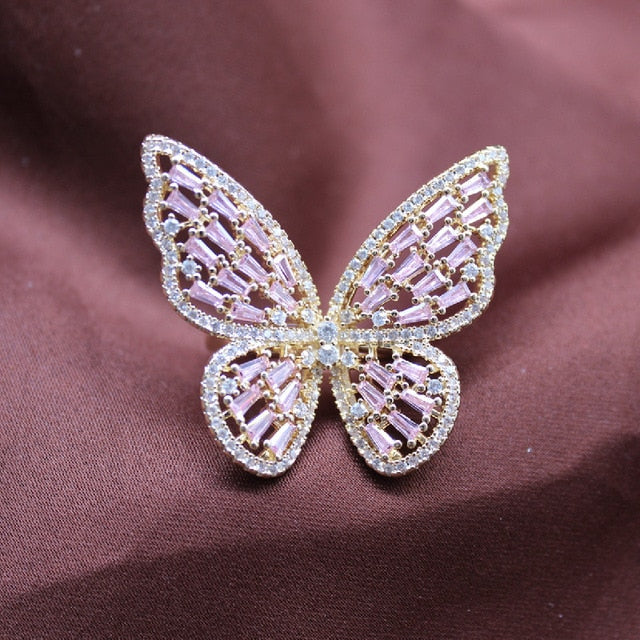 New design butterfly ring