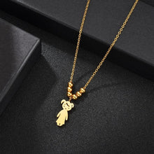 Load image into Gallery viewer, Charm Name Personalize Necklace for Cute Child
