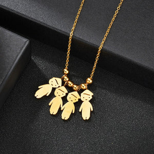 Charm Name Personalize Necklace for Cute Child