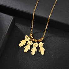 Load image into Gallery viewer, Charm Name Personalize Necklace for Cute Child
