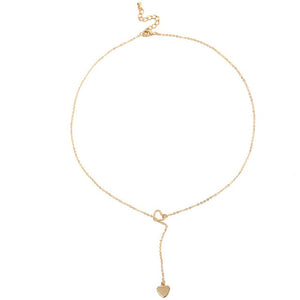 New fashion trendy copper heart jewelry