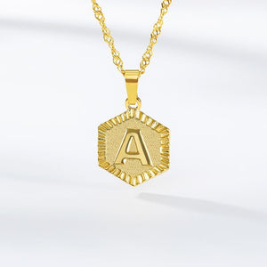 Custom Pendant Initial Necklace