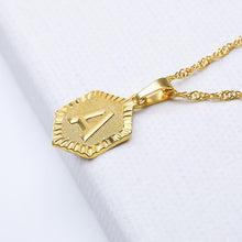 Load image into Gallery viewer, Custom Pendant Initial Necklace
