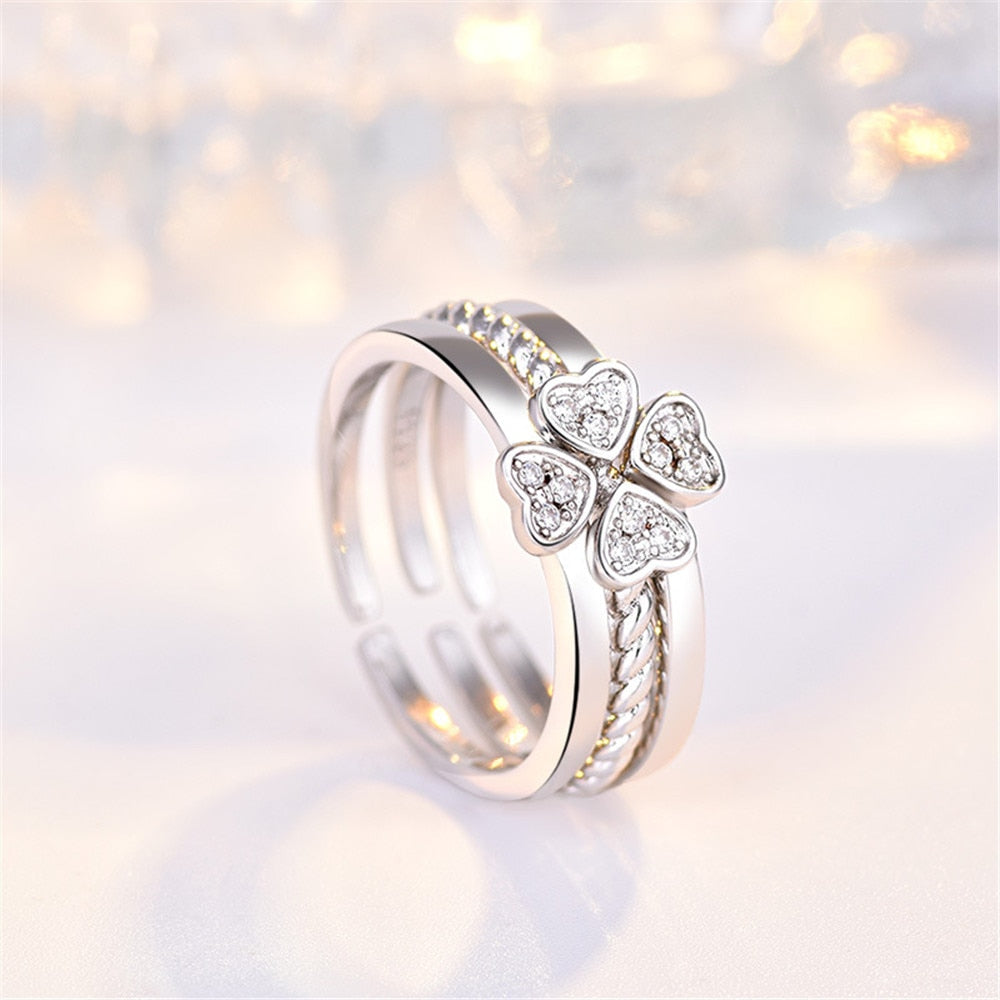 Ring Four-Leaf Clover Ring