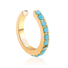 Load image into Gallery viewer, Fashion Gold Leaf Clip Earring For Women Without Piercing Puck Rock Vintage Crystal Ear Cuff Girls Jewerly Gifts
