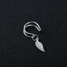 Load image into Gallery viewer, Fashion Gold Leaf Clip Earring For Women Without Piercing Puck Rock Vintage Crystal Ear Cuff Girls Jewerly Gifts
