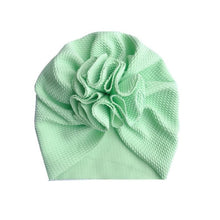 Load image into Gallery viewer, Lovely Flower Baby Hat Soft Baby Girl Hat Turban
