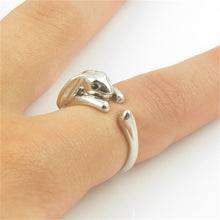 Load image into Gallery viewer, Vintage Brass Knuckle Ring Adjustable Mouse Animal
