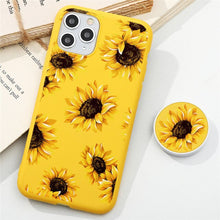 Load image into Gallery viewer, Floral Daisy Stand Case For iPhone
