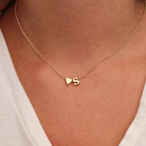 Letter Name Choker Necklace