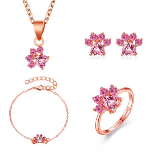 Hot Sale Elegant Luxurious Engagement Party Jewelry Set