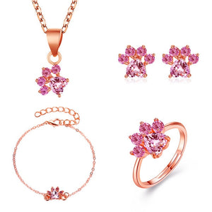 Hot Sale Elegant Luxurious Engagement Party Jewelry Set