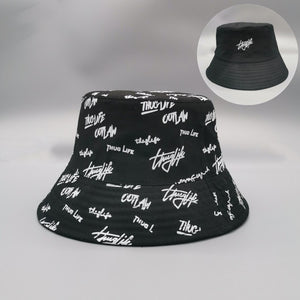 Double-side Unisex Harajuku Bucket Hat