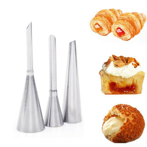 Cream Piping Tip Nozzles Kit