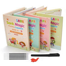 Load image into Gallery viewer, 4 Books + Pen Magic Practice Book
