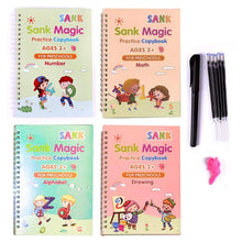 Load image into Gallery viewer, 4 Books + Pen Magic Practice Book
