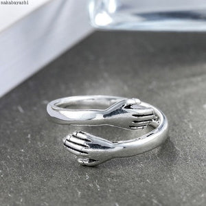 2021 New-Couple Hug Ring