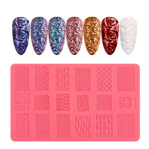 4D Sculpture Nail Art Mold Set