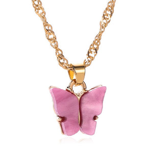 A Butterfly Necklace