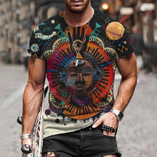 Load image into Gallery viewer, 2021 Men&#39;s Long Sleeve T-shirts Summer New Fashion American Flag Print Top O-neck Pullovers Vintage Tshirts For Men Clothing
